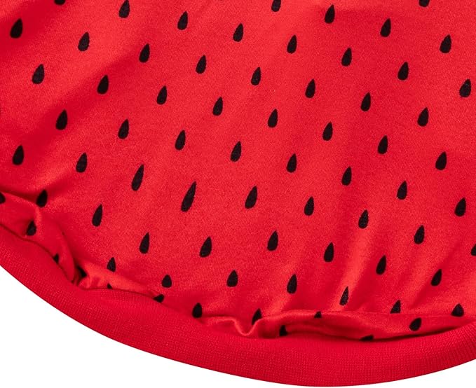 Pet Halloween Costume Dog Strawberry Costume Role Play Clothes for Thanksgiving Christmas (Red, S)