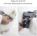 Tactical Kitty Harness and Leash for Walking Escape Proof Breathable Mesh Fabric, City Camo, X-Small, Adjustable Cat Walking Jackets, Padded Stylish Cat Vest
