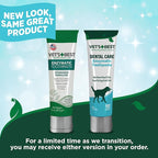 Vet's Best Dog Toothpaste & Dog Toothbrush, Dental Kit, Plaque Remover for Teeth, Whitens Teeth, Freshens Canine Breath, Veterinarian Formula, Finger Toothbrush Included