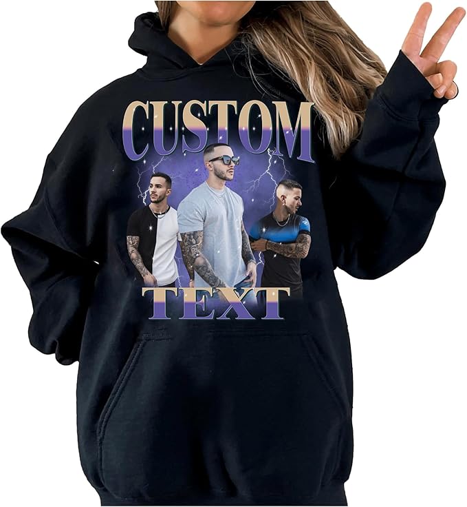 NAZENTI Custom Valentine Shirt Gifts for Boyfriend, Customized Bootleg Rap Tee