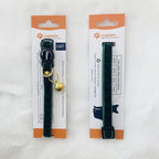Safety Quick Release Cat Collars,Double Velvet with Bell Available in a Range Colors,Perfect for Your Kitty, Adjustable 20-30 cm (20-30cm, XmasGreen)
