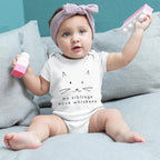 My Siblings Have Paws Bodysuit Baby Paws Romper Cat Whiskers Bodysuit Cute Baby Clothes Newborn Sibling Announcement Bodysuit