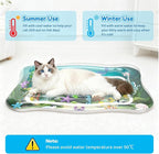 Interactive Cat Toy for Indoor Cats, Upgraded Cat Water Mat with Fish - 0.7mm Thickened Water Sensory Play Pad, Enrichment Stimulating Hunting Exercise Toy for Bored Adult Cats & Kittens