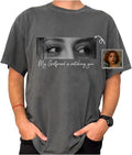 NAZENTI Custom Valentine Shirt Gifts for Boyfriend, Customized Bootleg Rap Tee