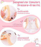 Girls and Toddlers 100% Cotton Underwear Tagless Soft Panties Size 2-3T,4-5T,6,8,10,12 (6-Pack)