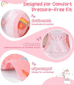 Girls and Toddlers 100% Cotton Underwear Tagless Soft Panties Size 2-3T,4-5T,6,8,10,12 (6-Pack)