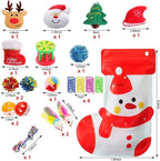 Christmas Cat Toys 19pcs, Christmas Stocking Assorted Toys Cat Gifts with Ball Toy, Cat Spring Toy, Mouse, Crinkle Balls, Interactive Cat Toy for Indoor Cats