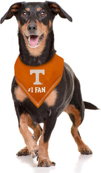 Pets First NCAA Tennessee Volunteers Personalized Tie Around Bandana for Dogs & Cats, Size Large/X-Large. Custom Dog Bandana Scarf Bib for Cat Dog. The Ultimate Game-Day & Party Customizable Bandana