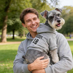 Custom Name Dog Hoodie, Personalized Pet Name Sweatshirt for Small Medium Large Dogs, Custom Dogs Winter Outfits
