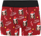 M YESCUSTOM Custom Boxers Briefs for Men Personalized Boxers with Face Mens Funny Underwear with Photo XS-5XL
