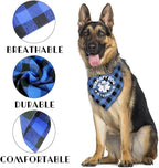 Dog Bandana, Therapy Dog Please Pet Me with, Dogs Scarf Classical Printing, Dogs Scarf Accessories, Doggy Kerchief Pet Kerchief, Christmas Birthday Thanksgiving Doggy Gift A06