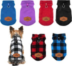 Personalized Fleece Dog Sweater with Name Custom Pullover Winter Clothes for Dogs Cats Soft Pet Clothes for Small Medium Large Dog Christmas Birthday Gifts for Pet Lover