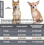 HOWWFALY Dog Collar and Cat Chain Necklace Stainless Steel Adjustable 18K Gold Heart-Shaped Necklace for Small Pets Cats Kitten Puppy (Gold, 12 inch)