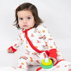 LollyBanks Baby Pajamas, Baby Romper 95% Bamboo Viscose and 5% Spandex