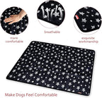 PetSafe 36" x 23" Soft Dog Bed Mat, Cute Prints, Personalized, Anti-Slip, Machine Washable Kennel Pad