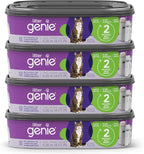 Litter Genie Refill Bags | Standard 4-Pack, 56 total ft | Up to 8 Months of Supply | Ultimate Odor Control Cat Litter Bags