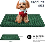 Soft Reversible Dog Mat - Dual-Sided Design for All Seasons - Machine Washable for Crates, Travel, and Home