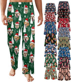 Custom Pajama Pants for Men, Personalized PJ Pants with Photos, Custom Mens Pajama Shorts, Gifts for Dad Husband