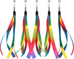 LASOCUHOO Cat Wand Toys Refills, Cat Wand Replacement, Assorted Teaser Refills with Bell for Most Cats, Kittens