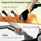 Pet Vacuum Grooming Comb Brush Hair Remover Shedding Deshedding Attachment Tool Kit for Dogs and Cats (black)