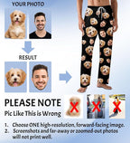 Custom Pajama Pants with Face customized PJ Pants Christmas Valentine gifts for Men Women