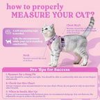 rabbitgoo Cat Harness and Leash for Walking, Escape Proof Soft Adjustable Vest Harnesses for Cats, Easy Control Breathable Reflective Strips Jacket, Pink & Purple, XXS
