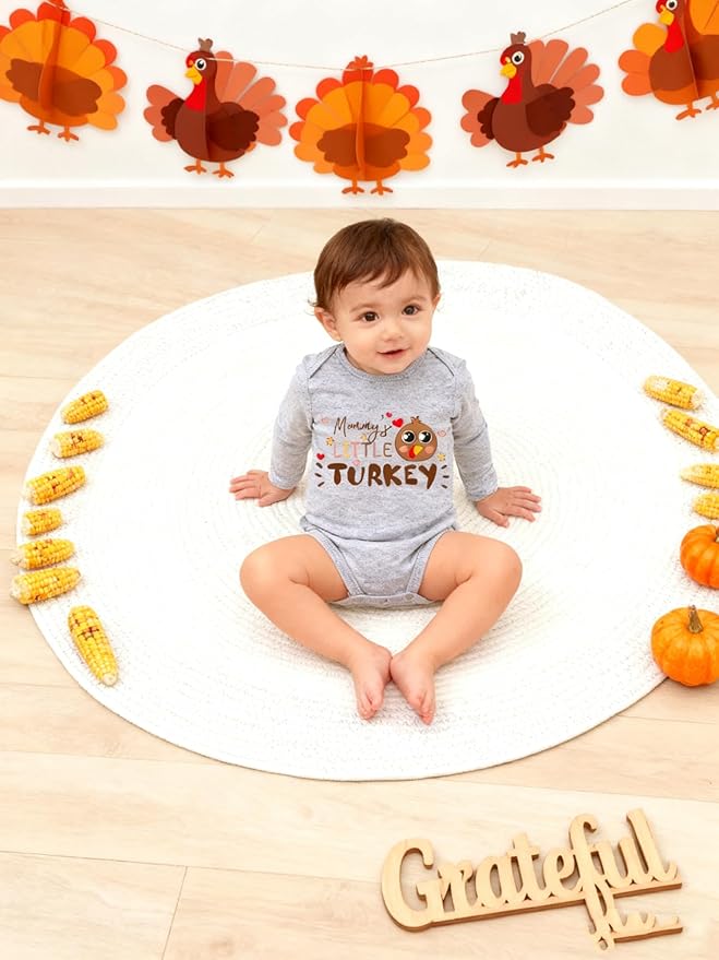 UNIFACO Unisex Baby Funny Saying Outfit Short and Long Sleeve Bodysuits Romper 0-18M