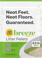 Purina Litter Tidy Cat Breeze Pellets, 3.5 lb, 2 Packs, Limited Edition
