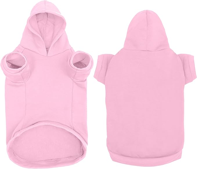 Personalized Dog Hooded Custom Sweatshirt Pet Pullover Hoodie Text/Image Small/Medium/Large Dogs,Puppy,Cat and Kitten