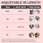 PUPTECK Basic Adjustable Cat Collar with Bling Diamond and Double Bells, for Kitten and Small Puppy, Fashion and Shining Dog Rhinestone Collars, 6-8 in, Red