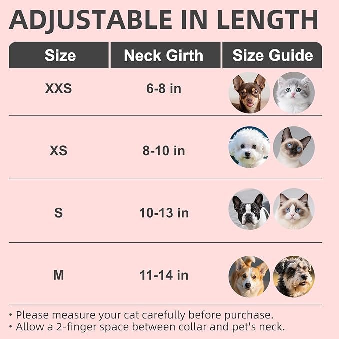 PUPTECK Basic Adjustable Cat Collar with Bling Diamond and Double Bells, for Kitten and Small Puppy, Fashion and Shining Dog Rhinestone Collars, 6-8 in, Red