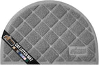 GORILLA GRIP Cat Litter Box Mat, Water Resistant, US Designed Kitty Litter Trapping Mats, Easy to Clean, Scatter Control, Less Mess and Clean Floors, Kitten Supplies for Indoor Cats, 30x20 Grey