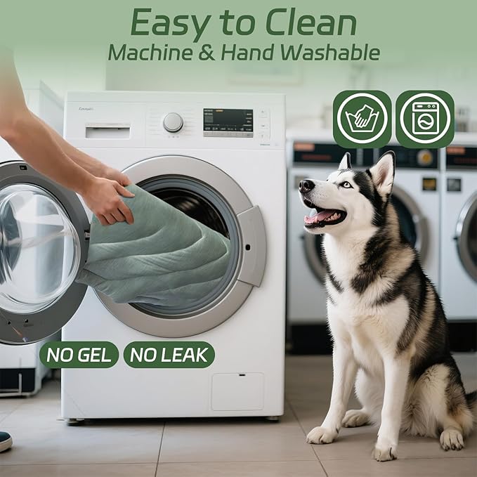 Pet Mat, Reversible Dog Bed Mat for Crate, Soft Warm Flannel for Winter, Washable Anti-Slip Mattress for Large Medium Dogs Sleeping, Multi-Use Kennel Pad for Floor Car Sofa, New Year Gift