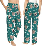 Personalized Pajamas Pants with Photo for Men Women, Custom Pajama Pants Anniversary, Mens Pajama Pants with Pockets