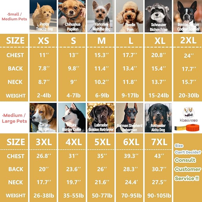 Koneseve Dog Shirt Plaid Dog Clothes for Medium Large Dogs Boy Girl Soft Pet T-Shirts Breathable Outfit Adorable Costume Grid Clothing Birthday Thanksgiving Christmas Sweater Apparel (Yellow; 7XL)