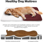 JoicyCo Dog Bed Large Crate Mat 42 in Non-Slip Washable Soft Mattress Kennel Pads