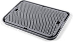 Large Cat Litter Box Step Mat, 16.5"x11.2" Cat Ramp Stairs, Cat Litter Catcher for Self-Cleaning Litter Box, Cats Pedal Step Stool Ideal for Kitten & Older Cats (Dark Grey)