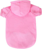 Blank Dog Sweatshirt Pet Hoodie for Large Dogs Doggie Clothes