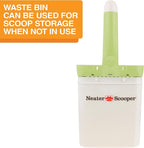 Neater Pet Brands Neater Scooper Standard Cat Litter Scoop, 195 Refill Bags – Mess-Free Cat Litter Scooper with Bag, Spill-Proof Kitty Box Sifter, Bin Doubles as Scoop Holder, For Single-Cat Household