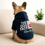 Noni Personalized Name Dog Hoodie, Embroidered Puppy Sweater with Name Text, Custom Pet Clothes Warm Winter Outfit for Dogs, Bright Puppy Sweatshirt, Pet Birthday Outfit, Gift for Dog Lovers