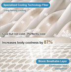 OTOB Cooling Dog Couch Cover Ice Silk Fiber, Washable & Non Slip Sofa Protector, Soft Pet Bed Mat, Durable Pet Friendly Sofa Covers(Cream, 28"*70")