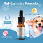 Pet Steam Brush for Dogs & Cats, 3-in-1 Steam Grooming Brush for Shedding & Hair Removal - Self Cleaning Spray Comb with Mist for Long Haired Pets - Includes Pet Essence