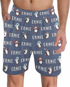 Custom Pajama Pants for Men, Personalized PJ Pants with Photos, Custom Mens Pajama Shorts, Gifts for Dad Husband