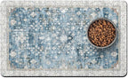 Pet Food Mats for Floor, Absorbent Dog Mat for Food and Water Dispenser Mat, Dog Food Mat Quick Dry Cat Food Mat Pet Supplies