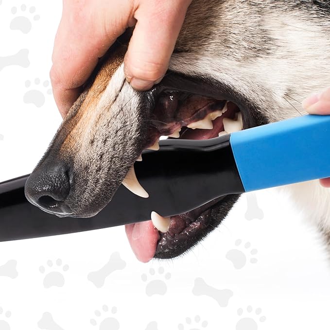 3PCS Dog Break Stick for Small Medium Dogs 13.6Inch Training Tool Chew Toy, Stress Relief Interactive Stick, Indoor Outdoor Pet Supplies (Black+Blue)