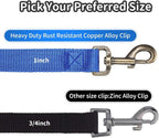 HIKISS Long Dog Leash Obedience Recall Training Agility Lead with Thickening Material for Large Dog - 15ft 20ft 30ft 50ft 100ft Training Leash (Black 30ft)
