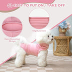 EXPAWLORER Soft Cat Sweater - Sweaters for Cats Only Warm Kitten Clothes, Fall and Winter Pet Coat Pullover Design, Fleece Sweatshirt Clothing Also for Puppy Small Dogs, Pink Large