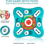 PETSTA Dog Puzzle Toys, Treat Dispensing Dog Enrichment Toys for IQ Training and Brain Stimulation, Interactive Mentally Stimulating Toys as Gifts for Puppies, Cats, Dogs