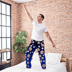 MyPupSocks Customized Face Pajamas Pants Sleep Bottoms for Men Women XS-2XL