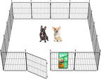FXW MiniPaws Unleashed Dog Playpen, Expandable & Portable Design for Yard, RV Camping and Indoor Use, for Puppies and Small Dogs, 24-inch 16 Panels